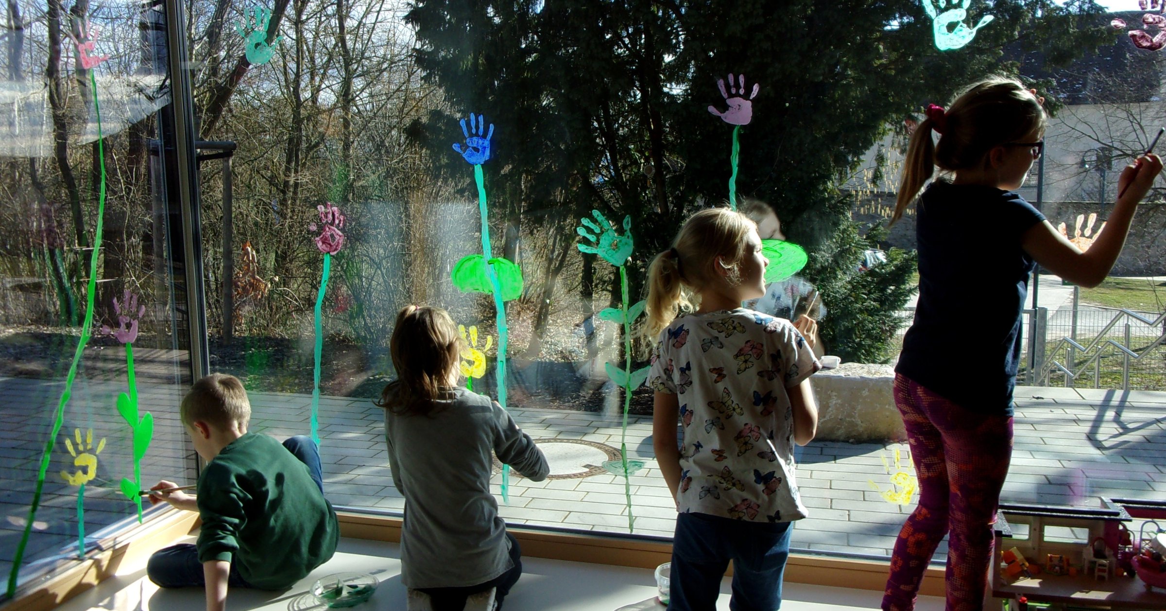 Wir lassen den Frühling einziehen