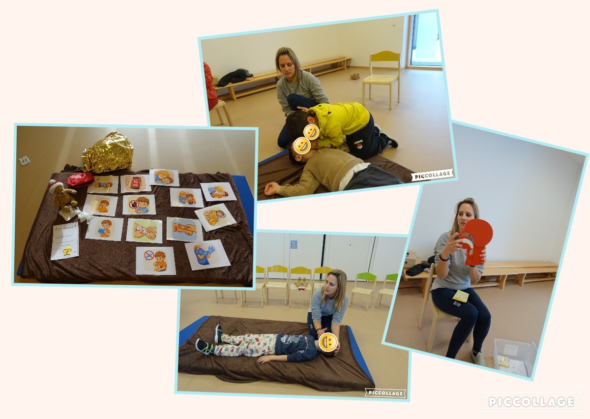 Collage Erste Hilfe Kinder